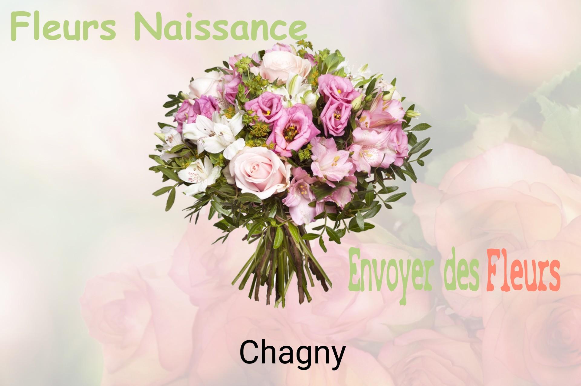 Bouquet de fleurs de naissance livré à Chagny